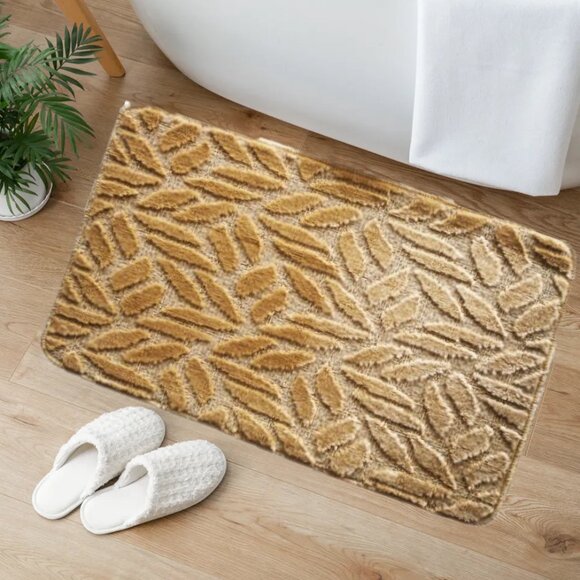 Windsor Taupe 18X30'' Accent Rug Non-Slip - Picture 3 of 4